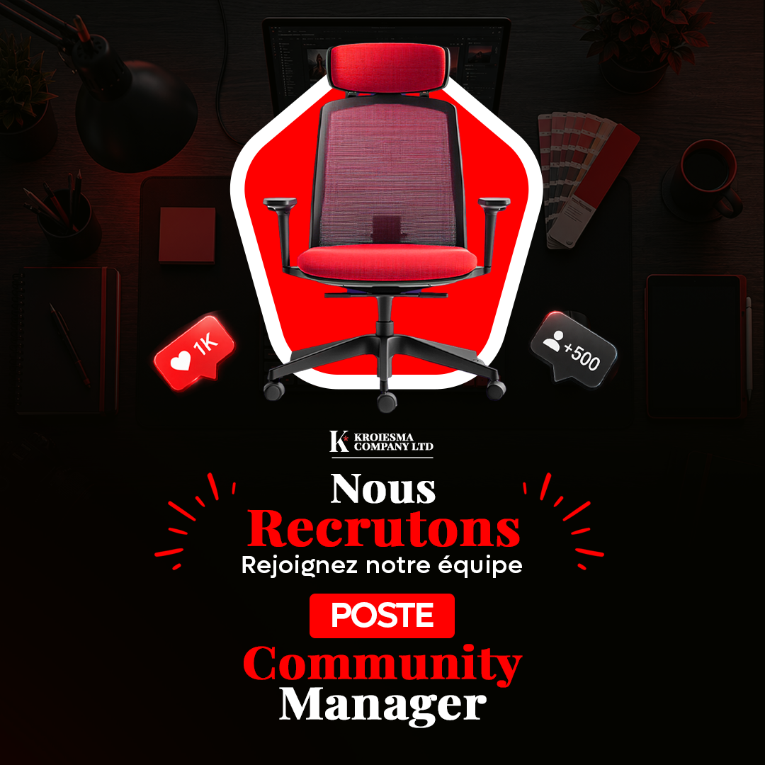 Visuel de l'offre Community Manager